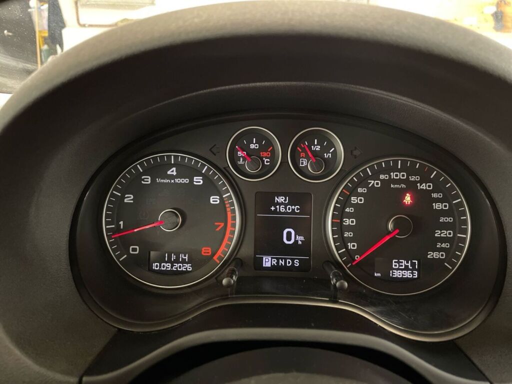 Audi A3 2008 Punainen