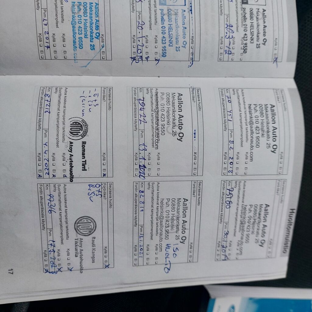 Ford Focus 2009 Punainen