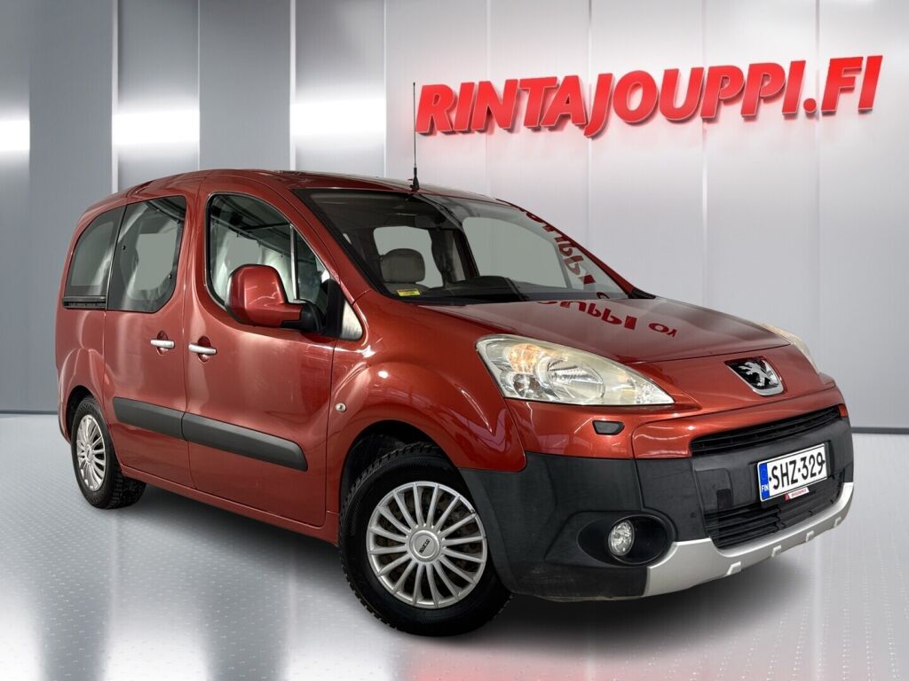 Peugeot Partner 2010 Punainen
