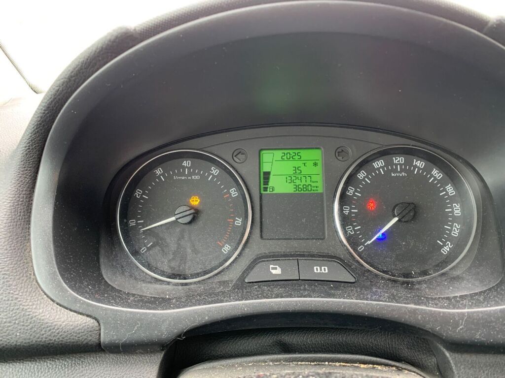 Skoda Fabia 2010 Sininen