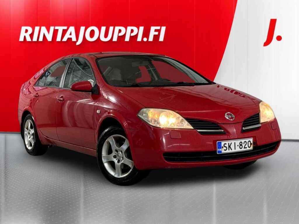 Nissan Primera 2006 Punainen