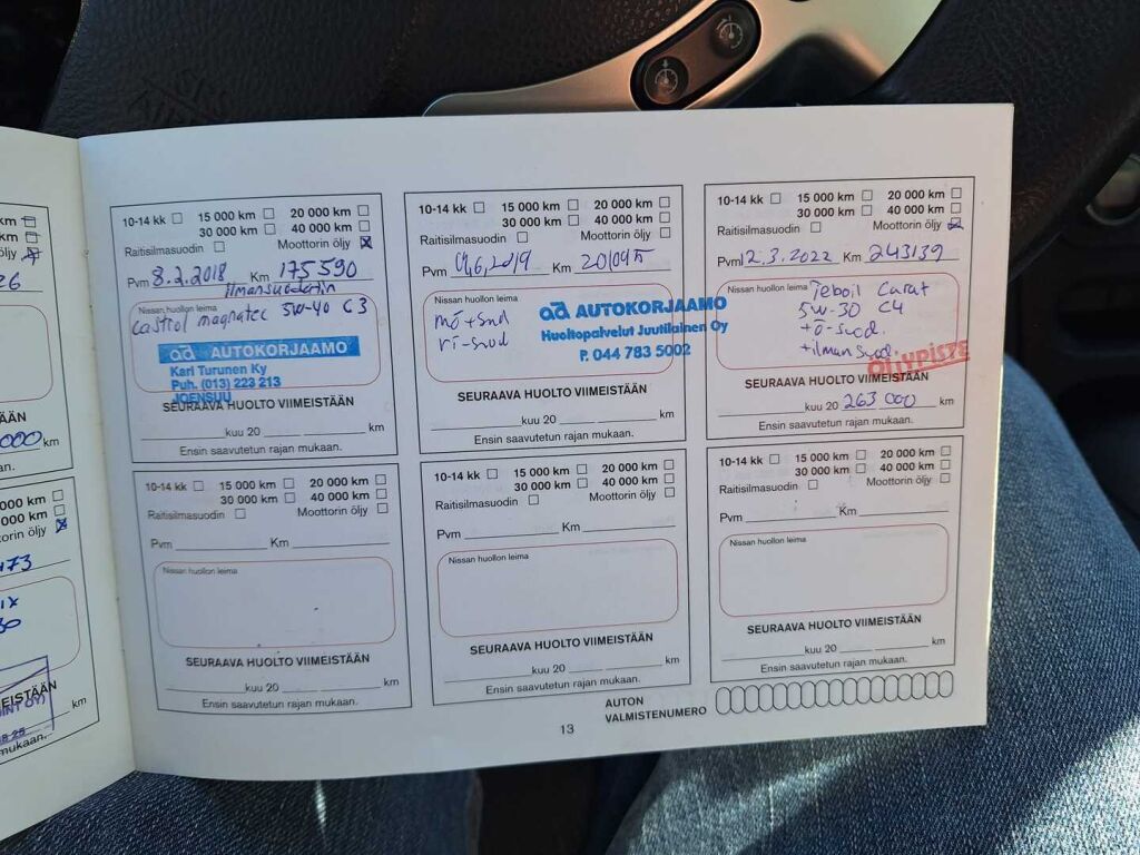 Nissan Qashqai 2011 Hopea