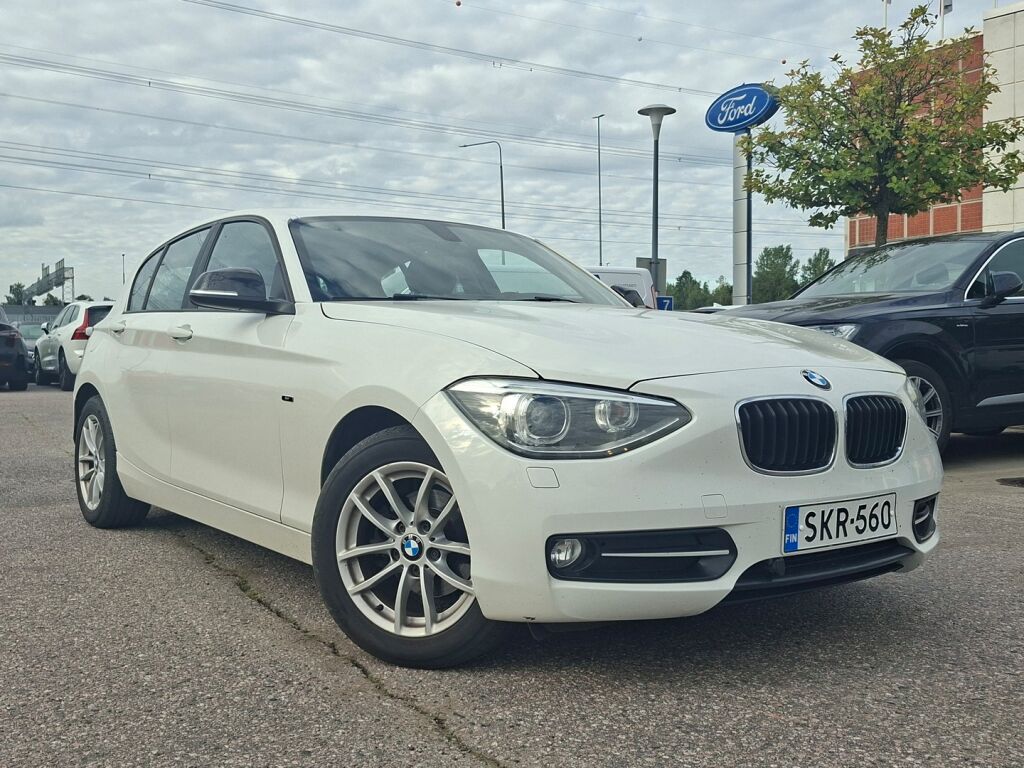 BMW 118 2013 Valkoinen