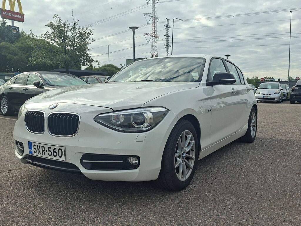BMW 118 2013 Valkoinen