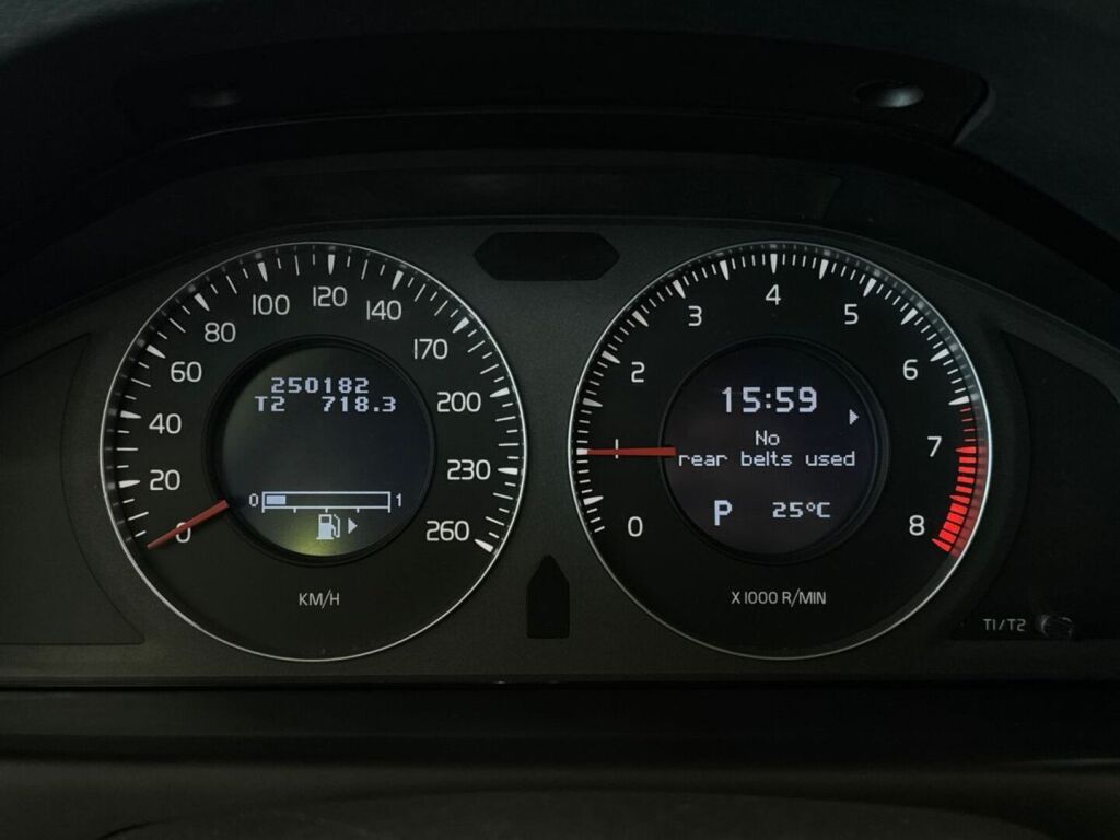 Volvo S80 2007 Musta
