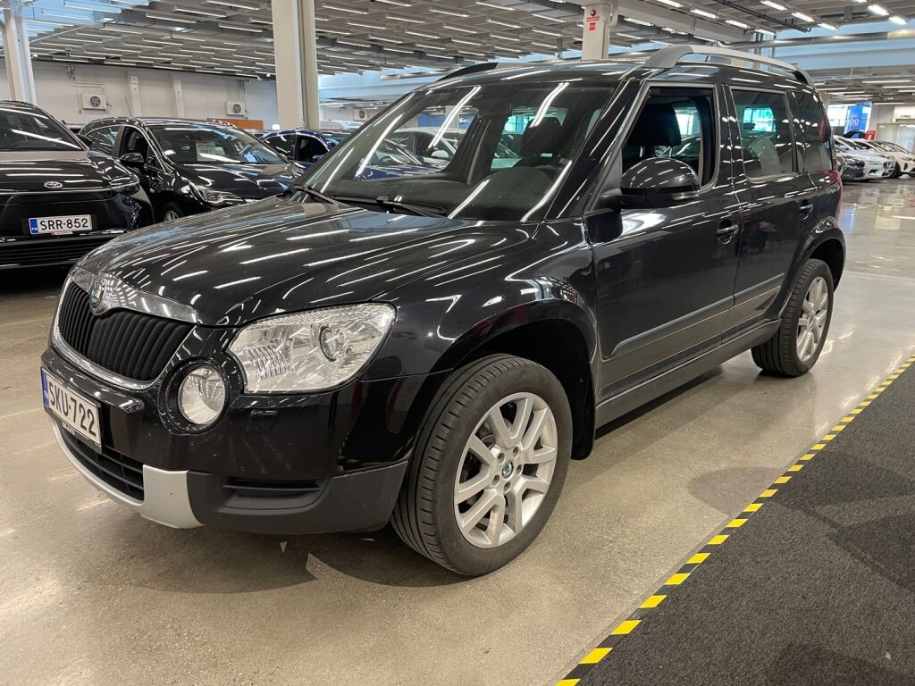 Skoda Yeti 2013 Musta