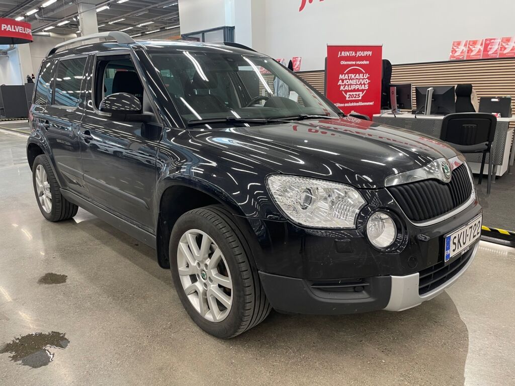 Skoda Yeti 2013 Musta