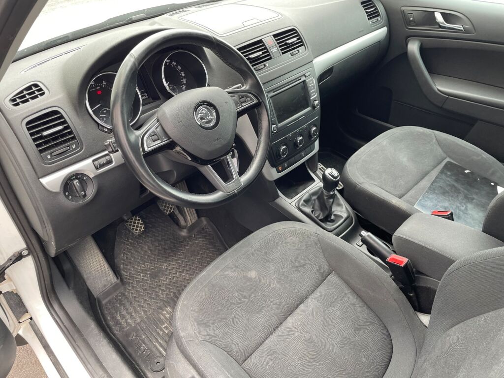 Skoda Yeti 2014 Valkoinen