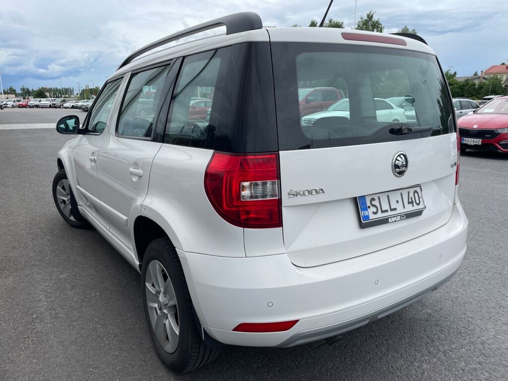 Skoda Yeti 2014 Valkoinen