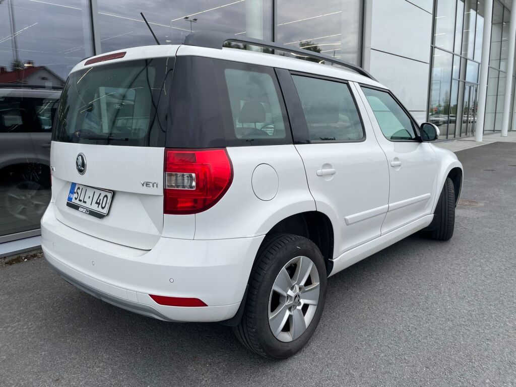 Skoda Yeti 2014 Valkoinen