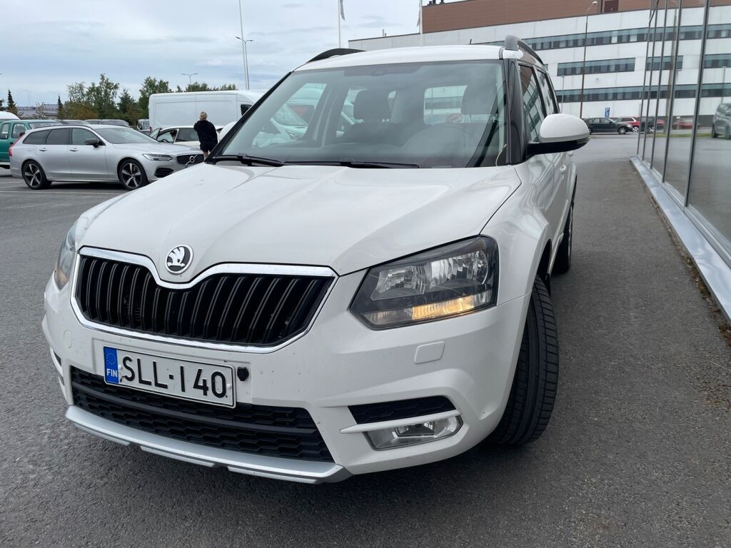 Skoda Yeti 2014 Valkoinen