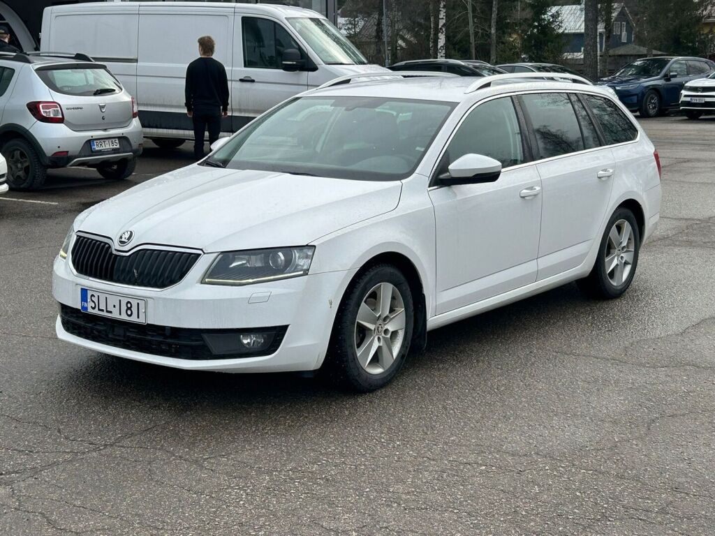 Skoda Octavia 2014 Valkoinen