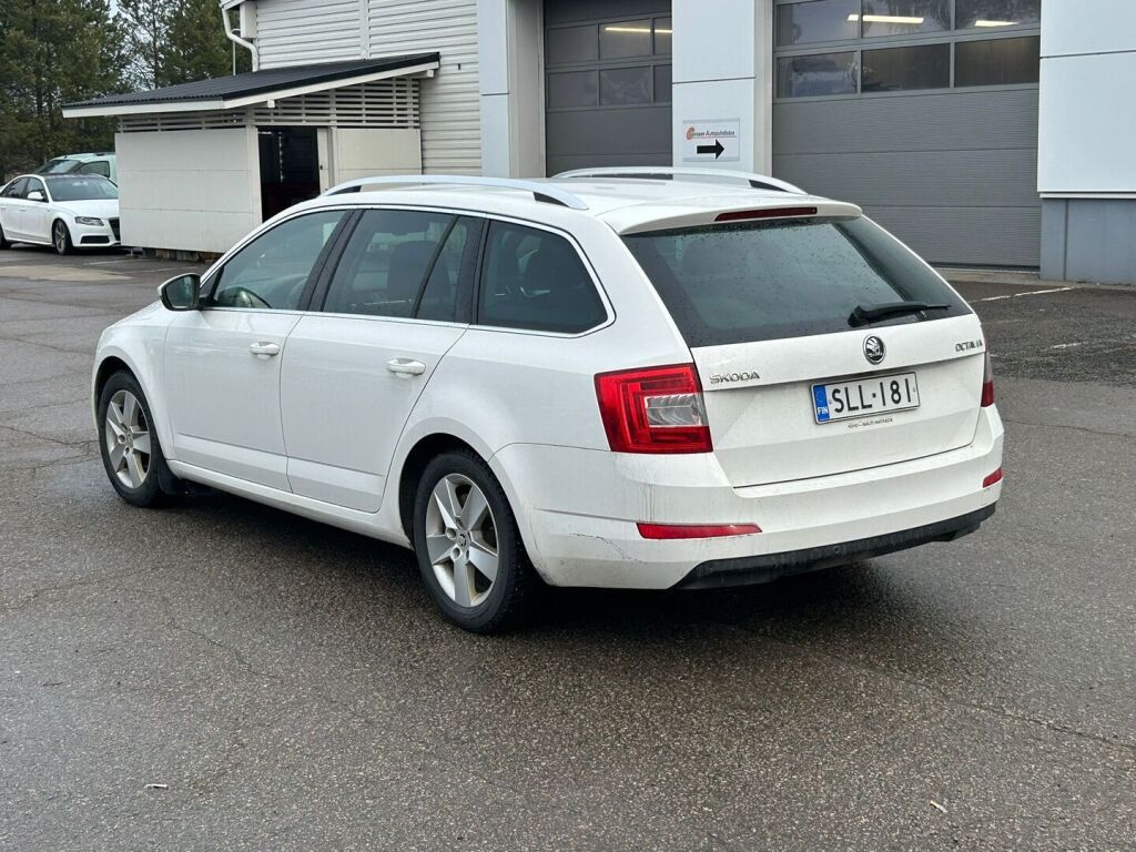 Skoda Octavia 2014 Valkoinen