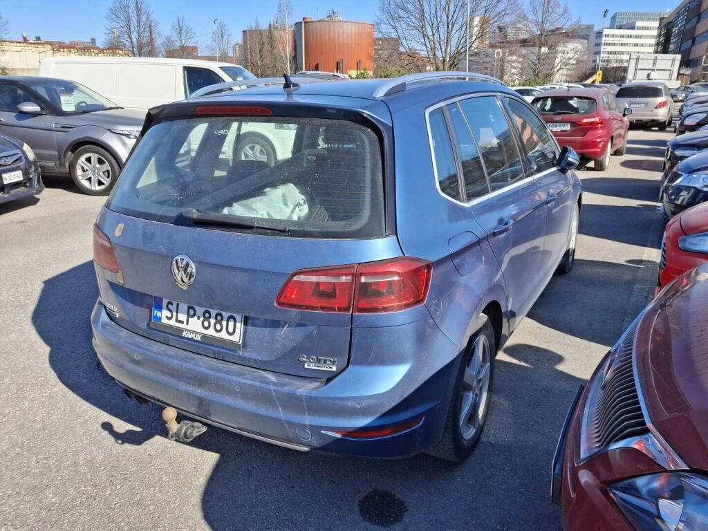 Volkswagen Golf Sportsvan 2015 Sininen