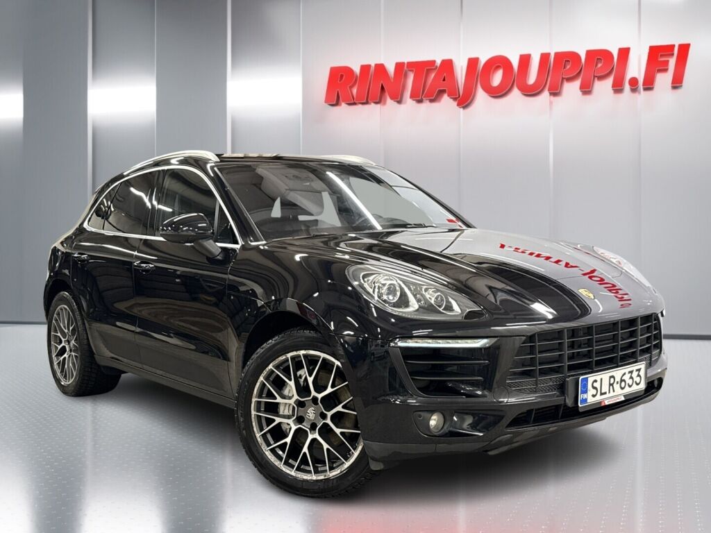 Porsche Macan 2015 Musta