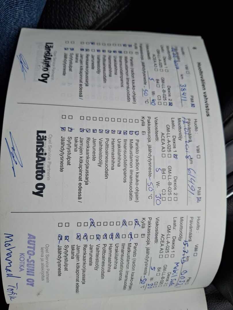 Opel Insignia 2015 Valkoinen