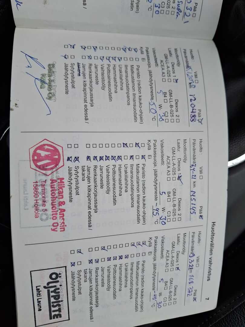 Opel Insignia 2015 Valkoinen