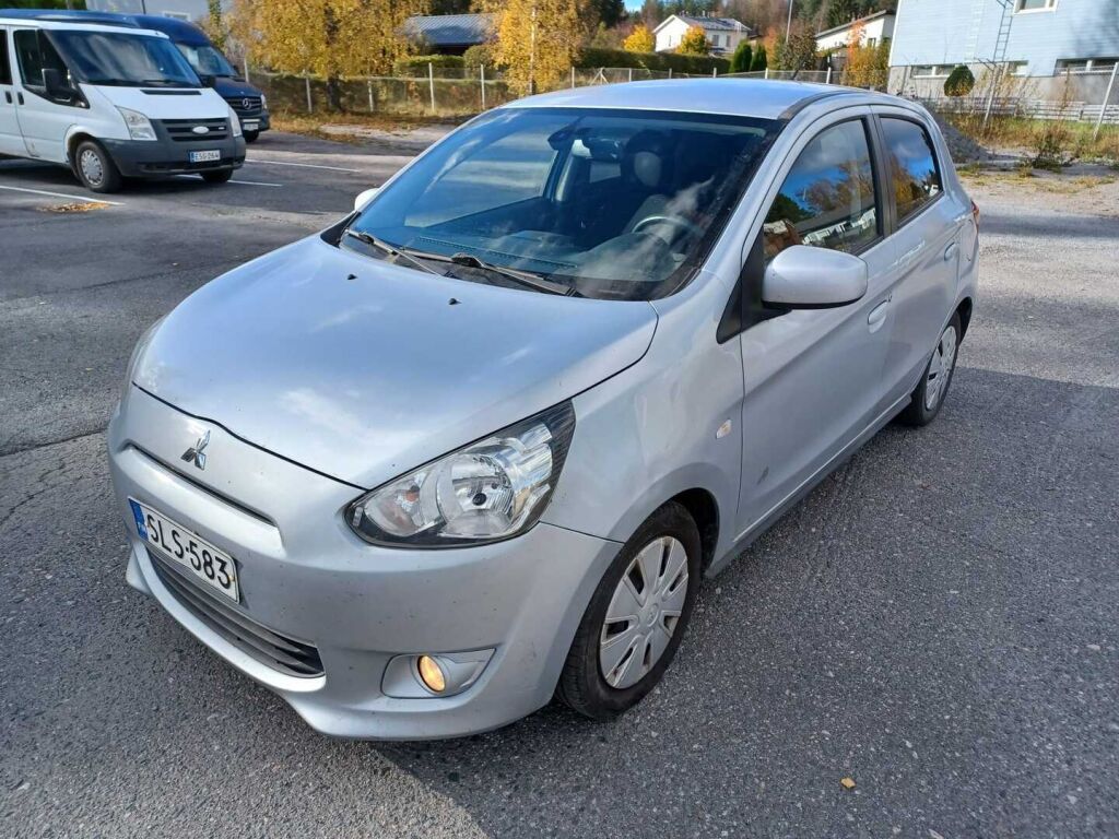 Mitsubishi Space Star 2014 Harmaa