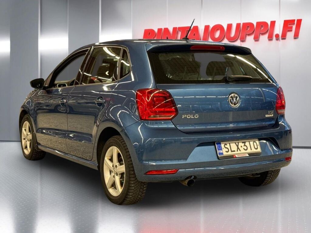 Volkswagen Polo 2015 Sininen