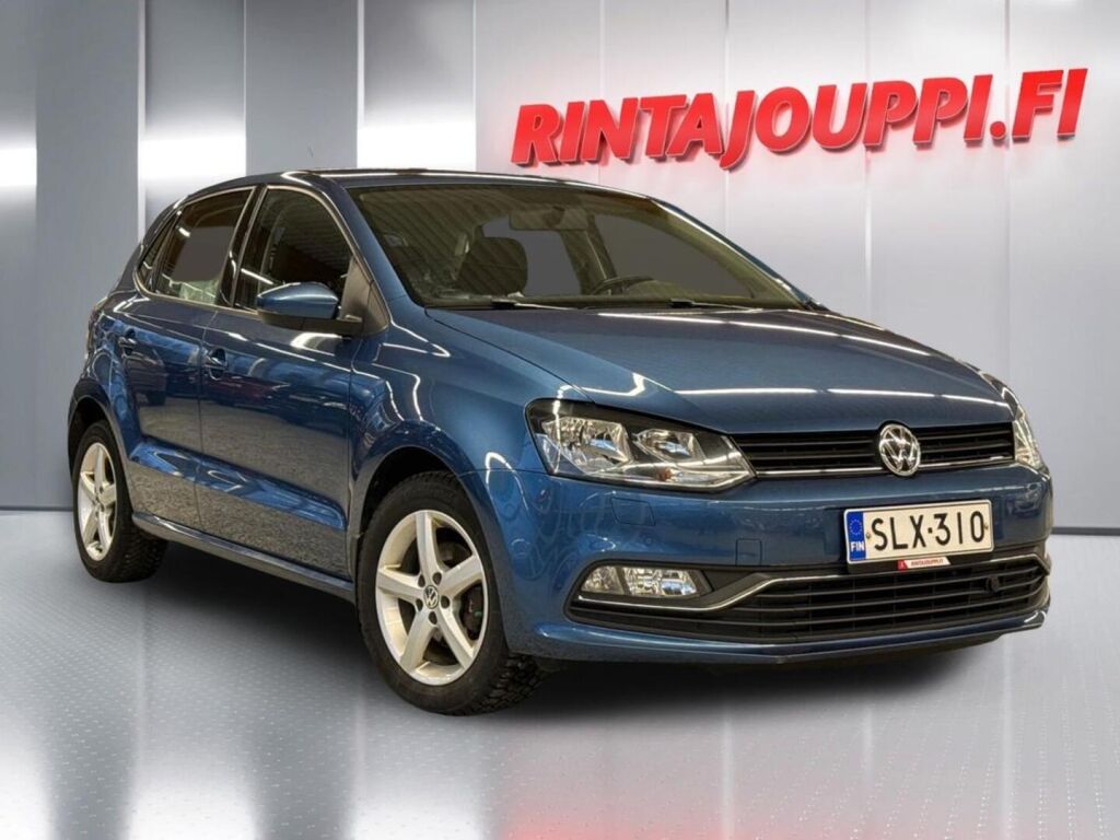 Volkswagen Polo 2015 Sininen