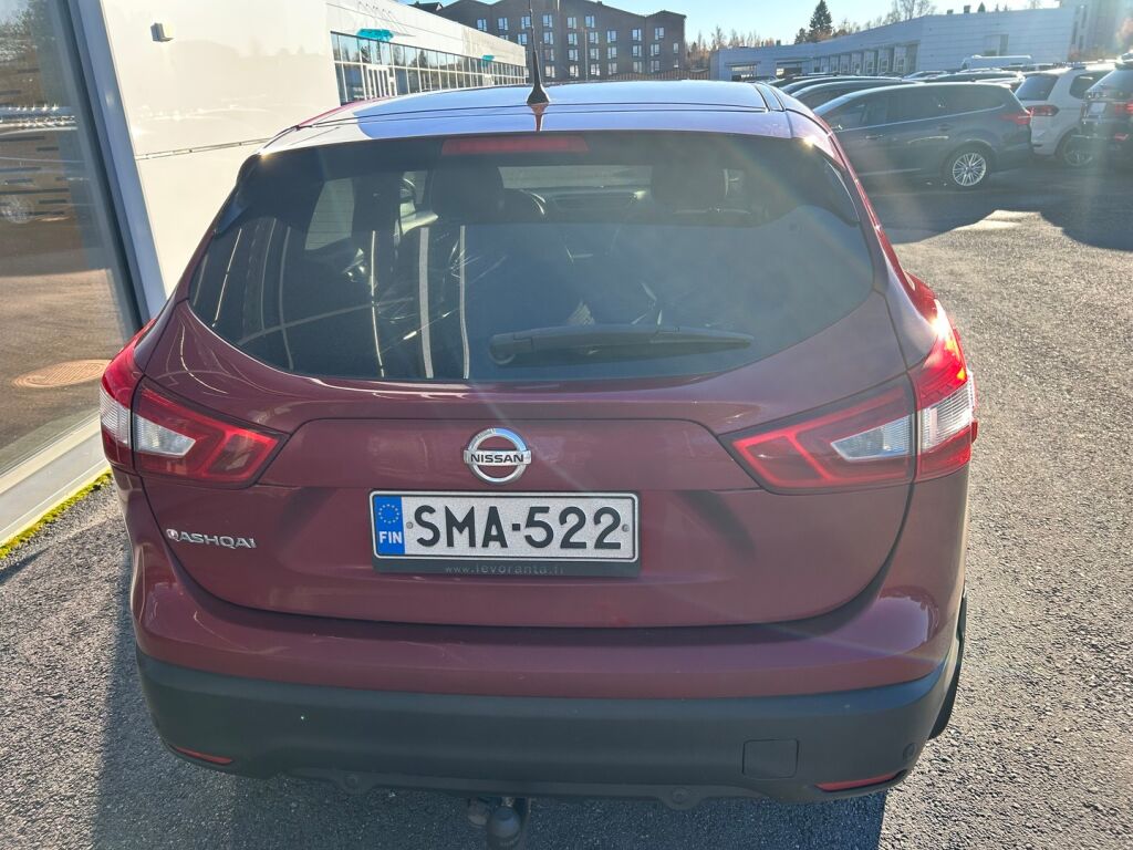 Nissan Qashqai 2017 Punainen