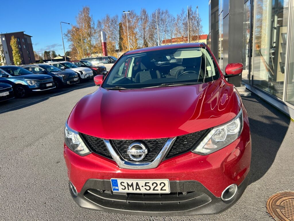 Nissan Qashqai 2017 Punainen
