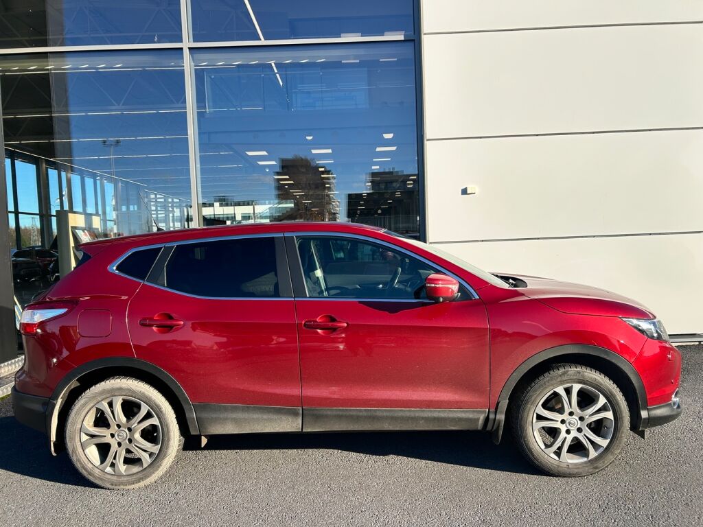Nissan Qashqai 2017 Punainen