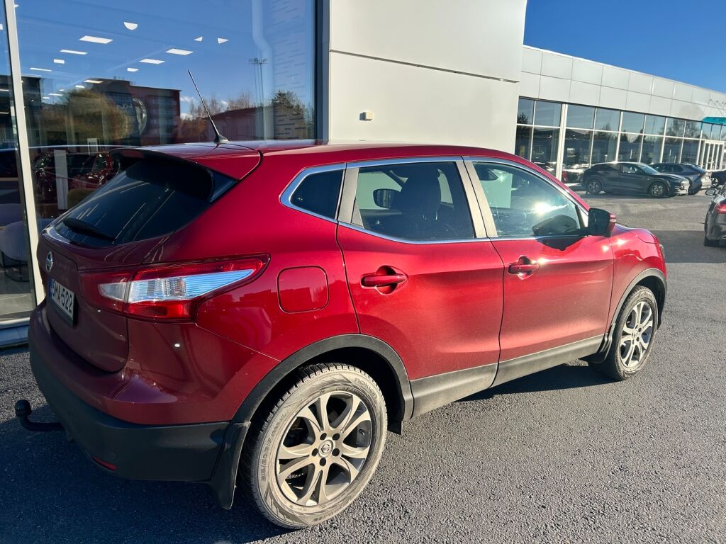 Nissan Qashqai 2017 Punainen