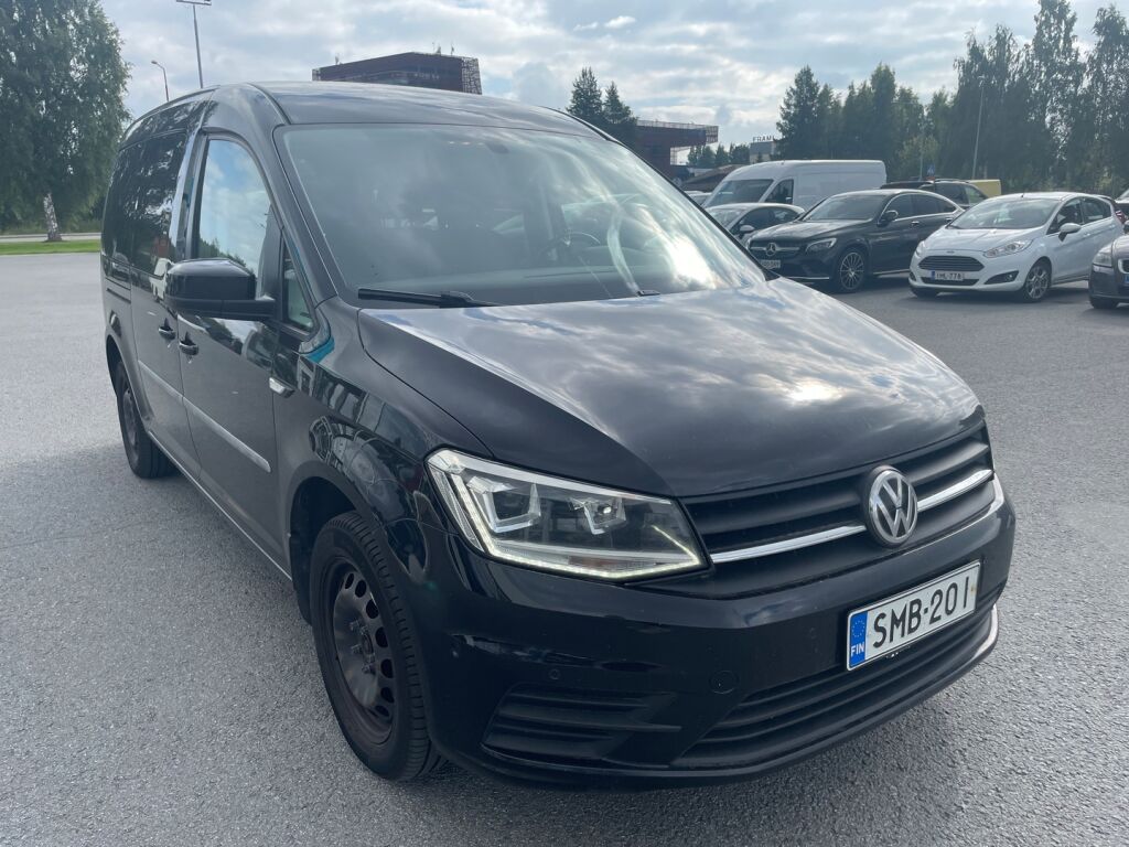 Volkswagen Caddy Maxi 2017 Musta
