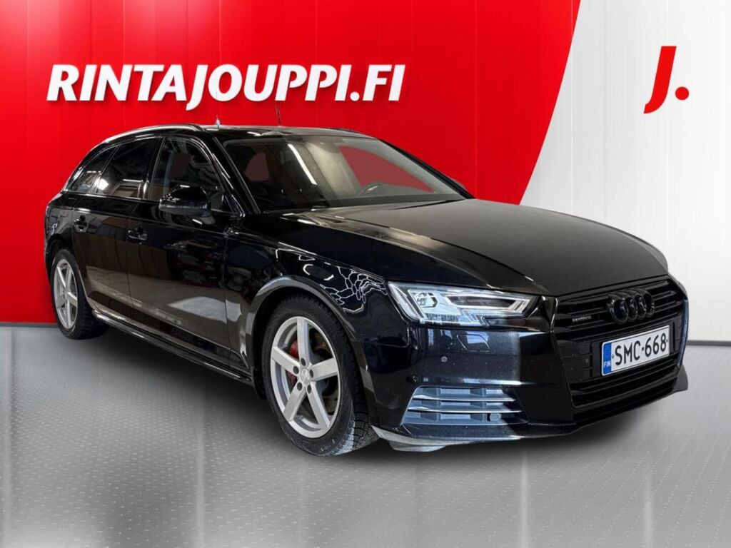 Audi A4 2017 Musta