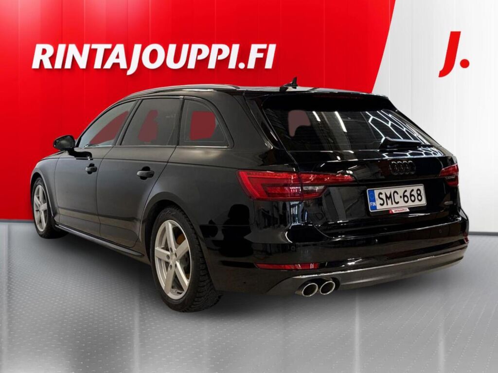 Audi A4 2017 Musta
