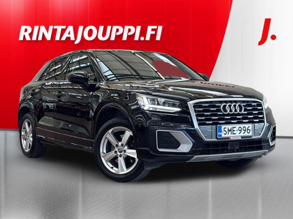 Audi Q2 2017 Musta