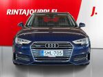 Audi A4 2018 Sininen