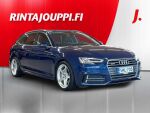 Audi A4 2018 Sininen