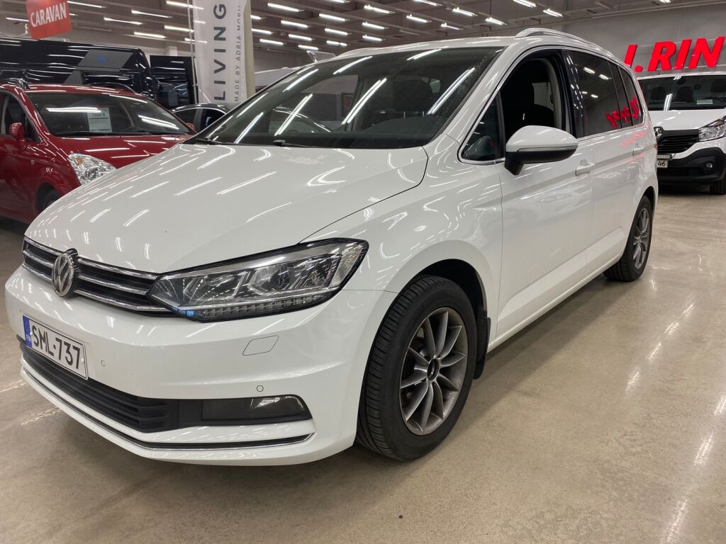 Volkswagen Touran 2017 Valkoinen