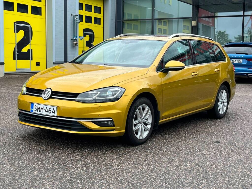 Volkswagen Golf 2017 Keltainen