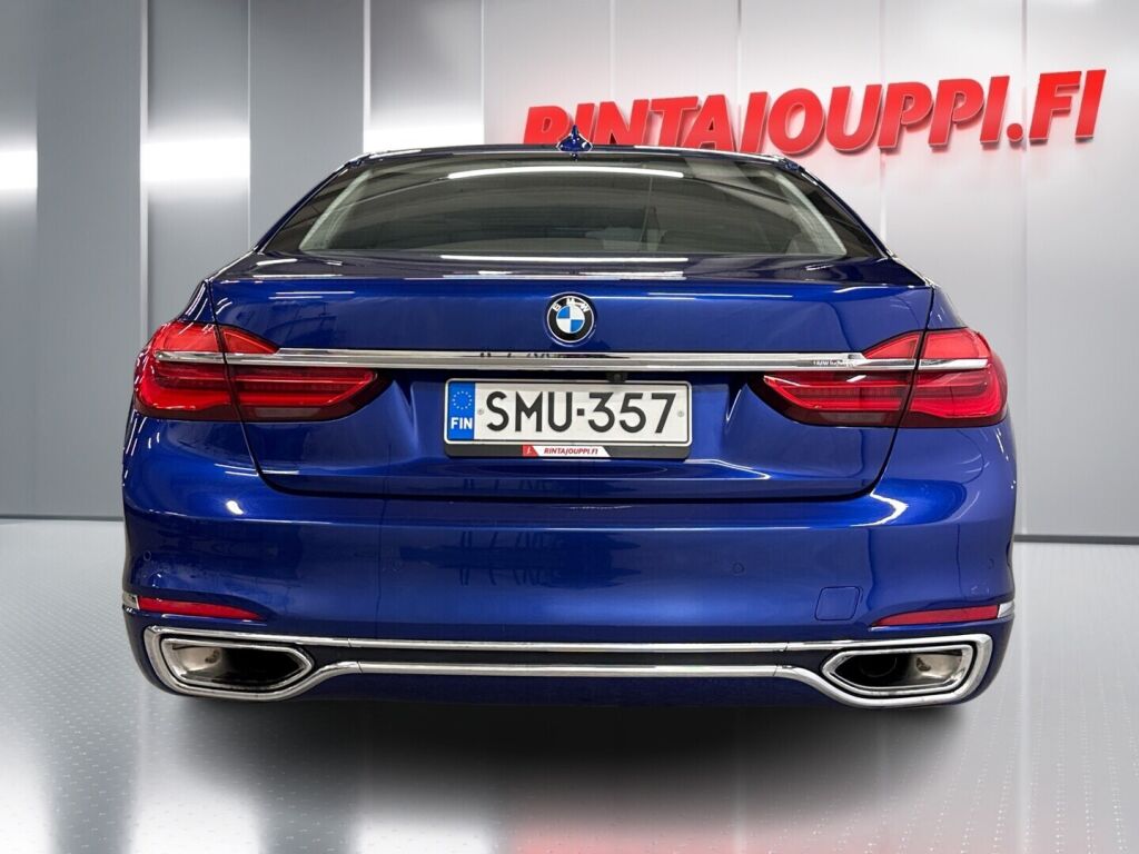 BMW 740 2018 Metallihohtosininen