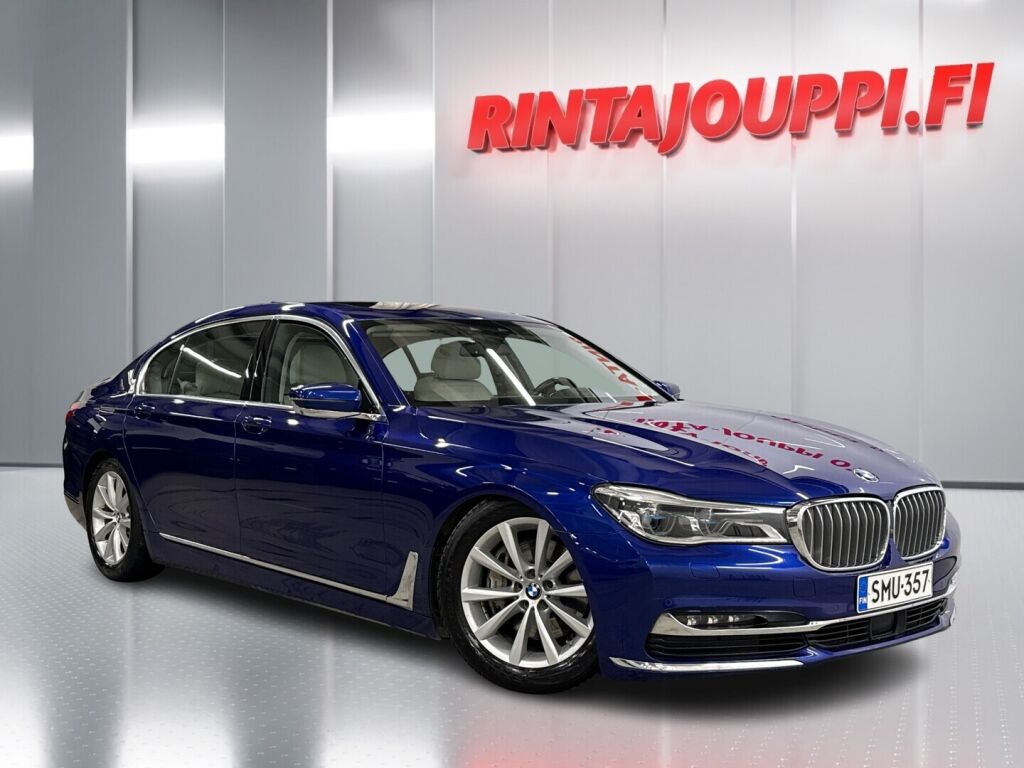 BMW 740 2018 Metallihohtosininen