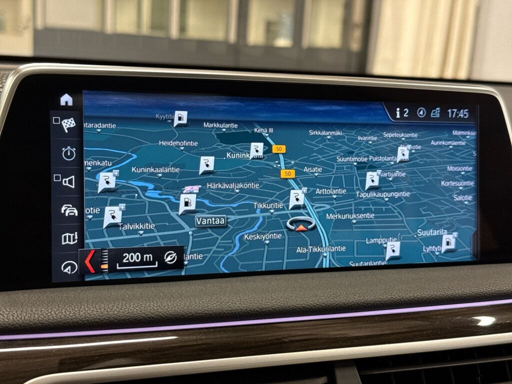 BMW 740 2018 Metallihohtosininen