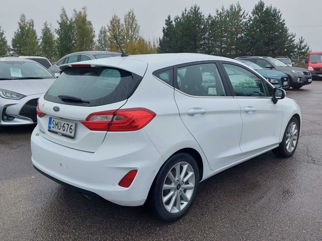 Ford Fiesta 2018 Valkoinen