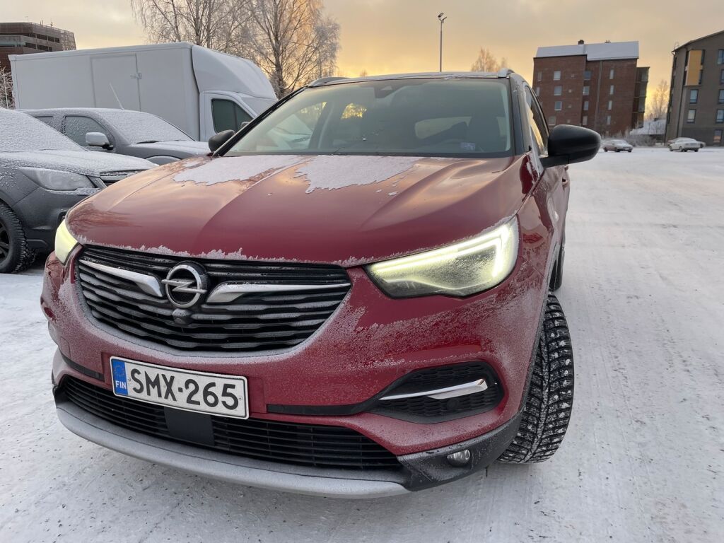 Opel Grandland X 2018 Punainen