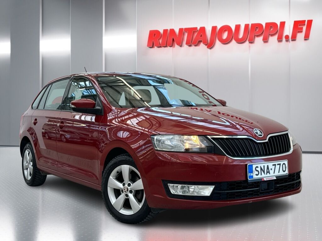 Skoda Rapid 2016 Punainen