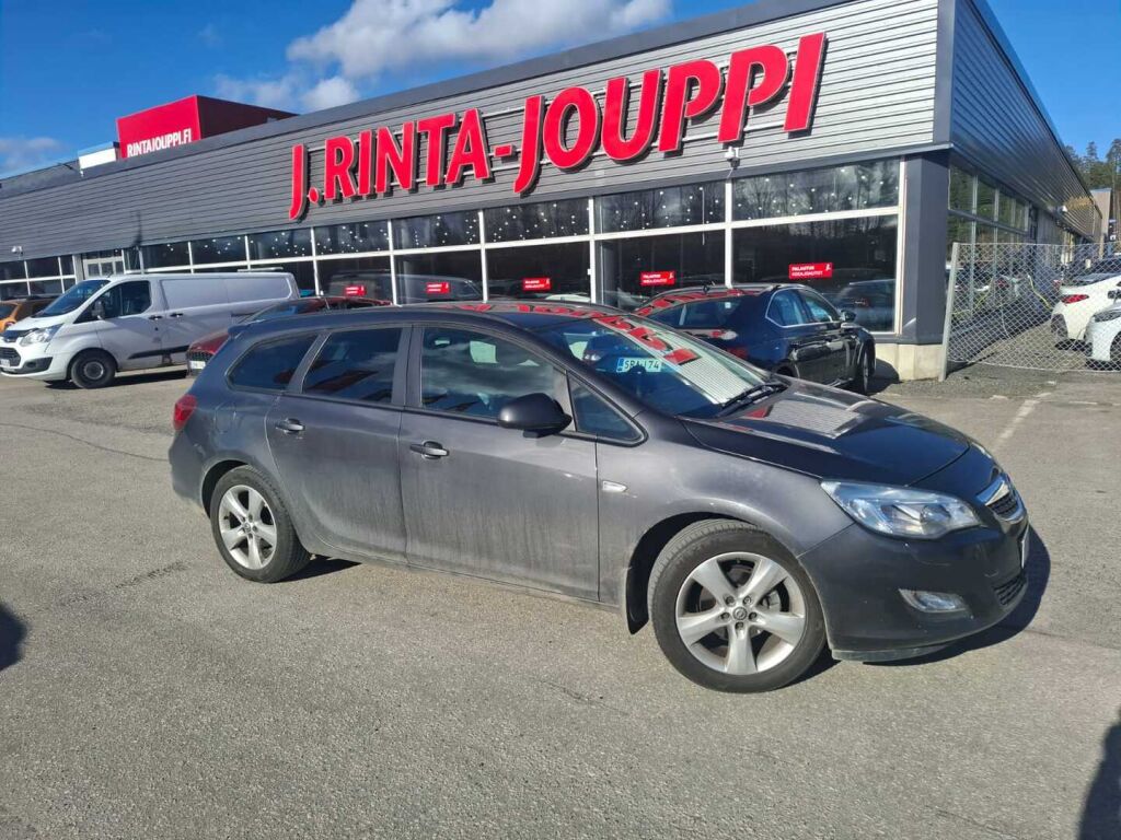 Opel Astra 2012 Harmaa