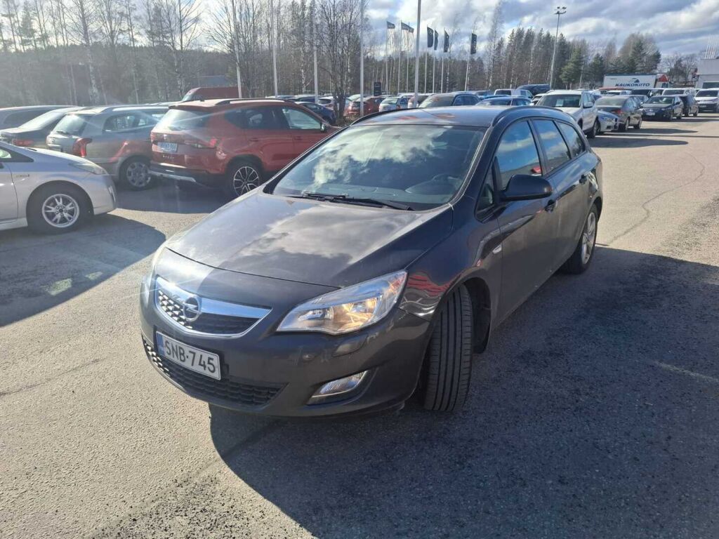 Opel Astra 2012 Harmaa