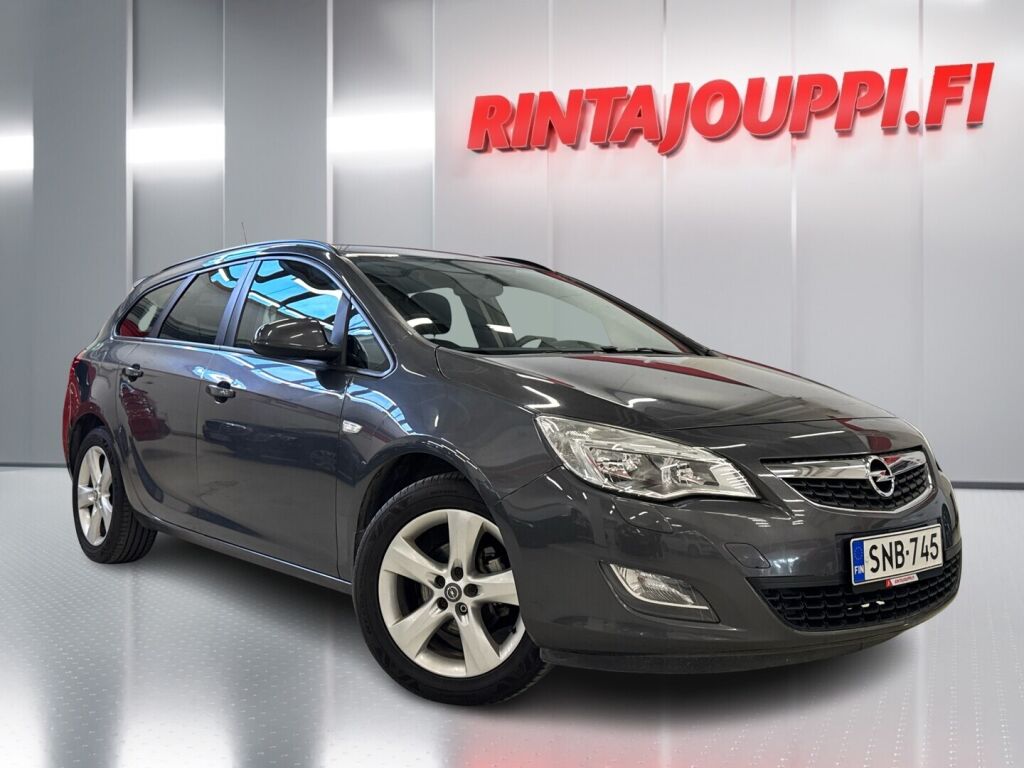 Opel Astra 2012 Harmaa
