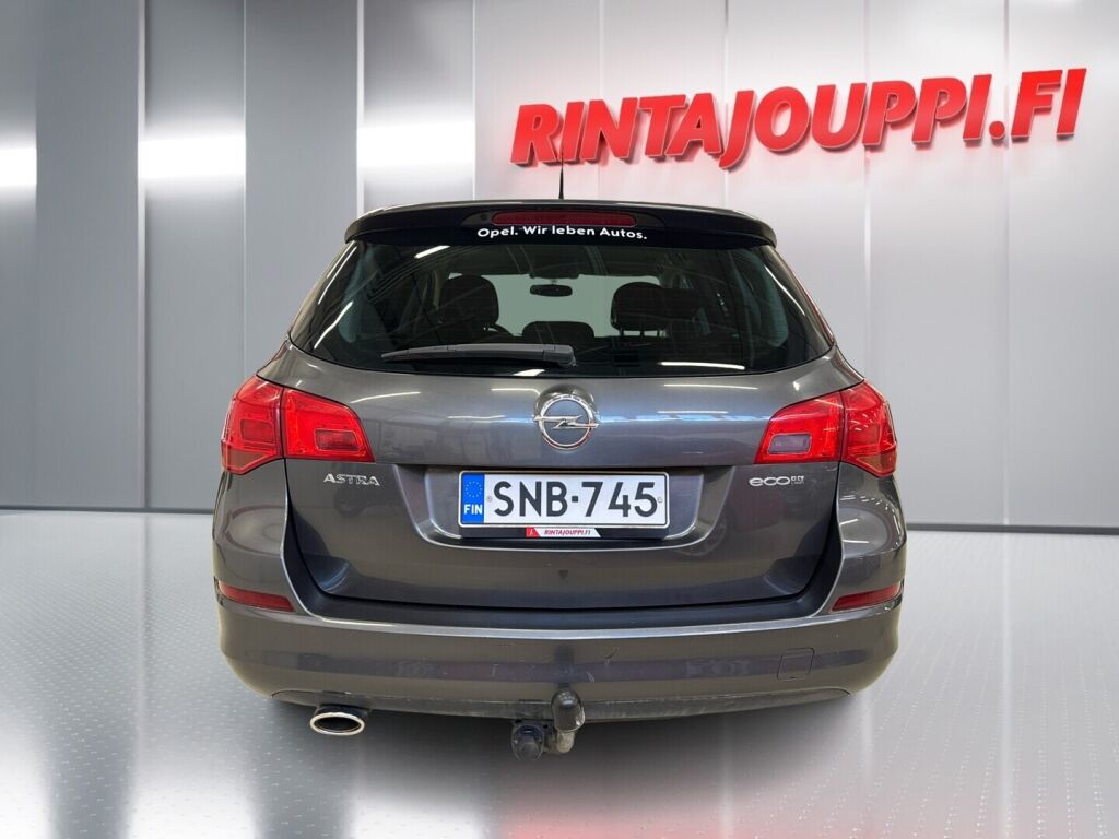 Opel Astra 2012 Harmaa