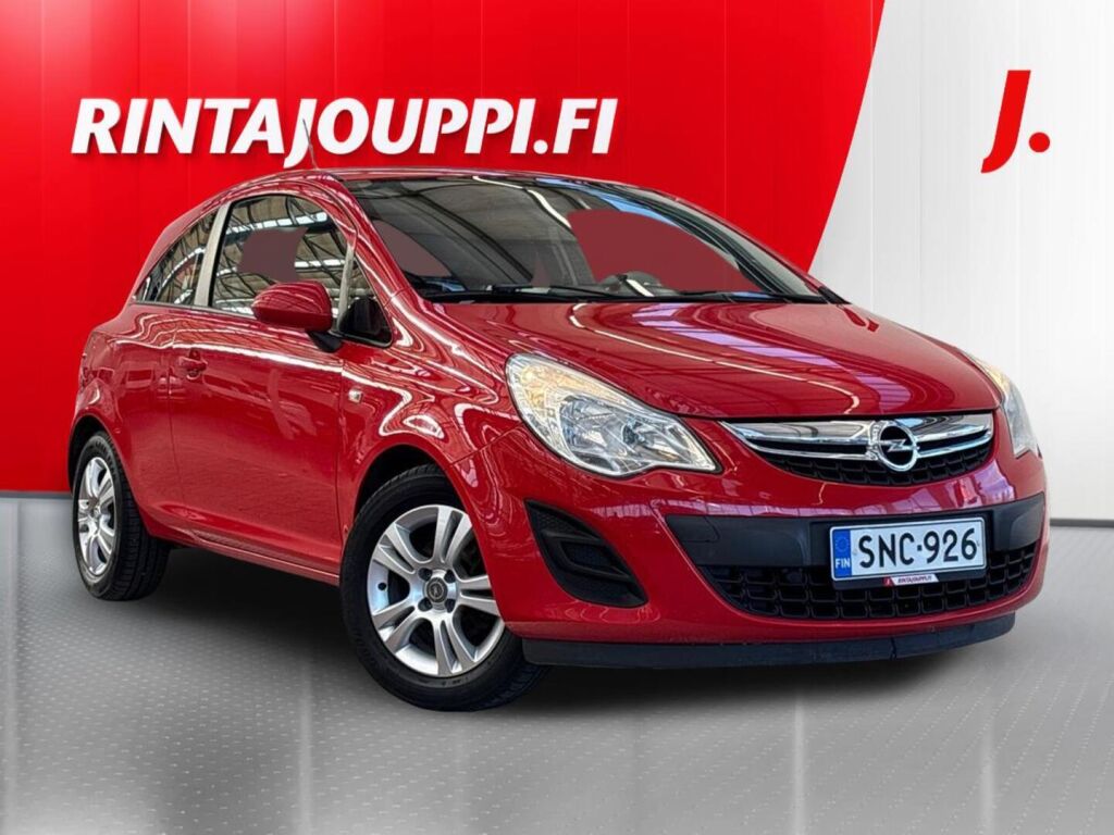 Opel Corsa 2012 Punainen