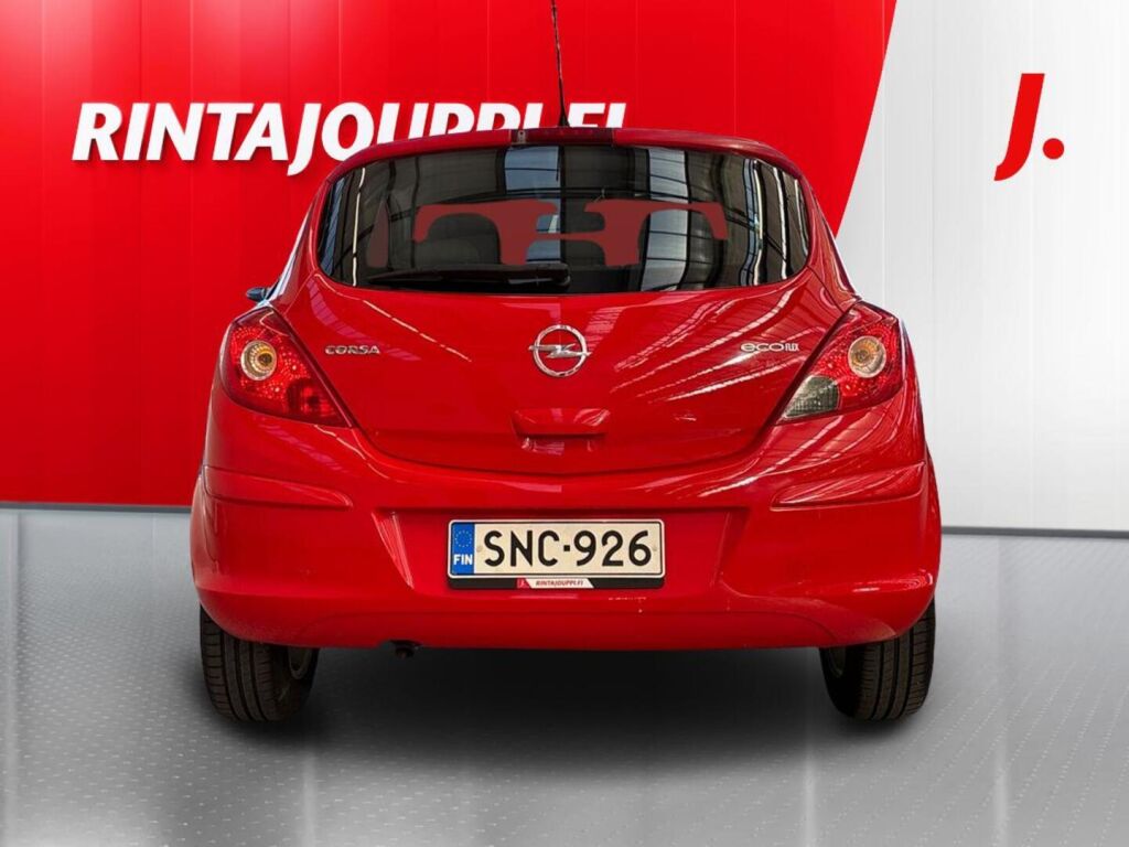 Opel Corsa 2012 Punainen