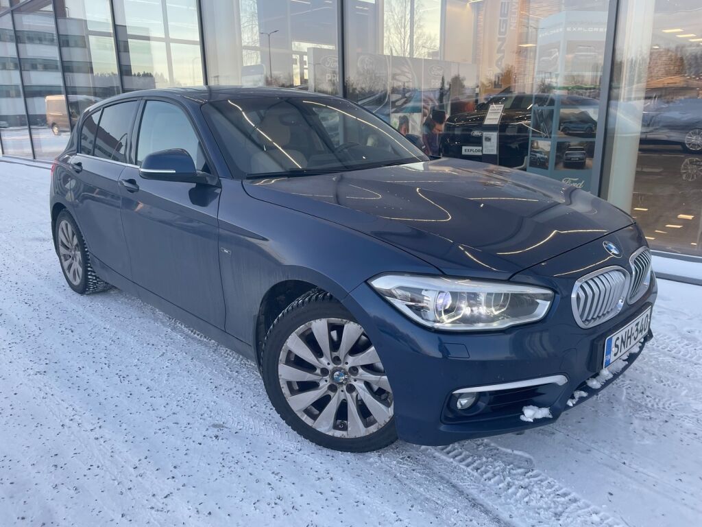 BMW 120 2016 Sininen
