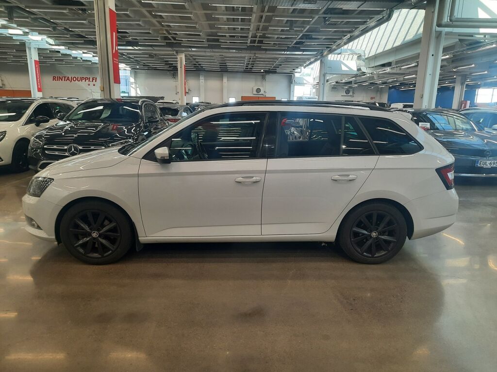 Skoda Fabia 2015 Valkoinen